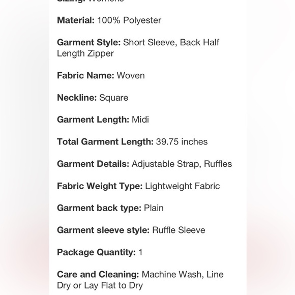 Allegra K Women's Spaghetti Straps Ruffled Sleeves Asymmetrical High Low Floral - Picture 9 of 9